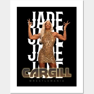 Wrestle Star jade cargill Posters and Art